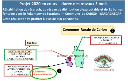 Localisation du Projet CARION
