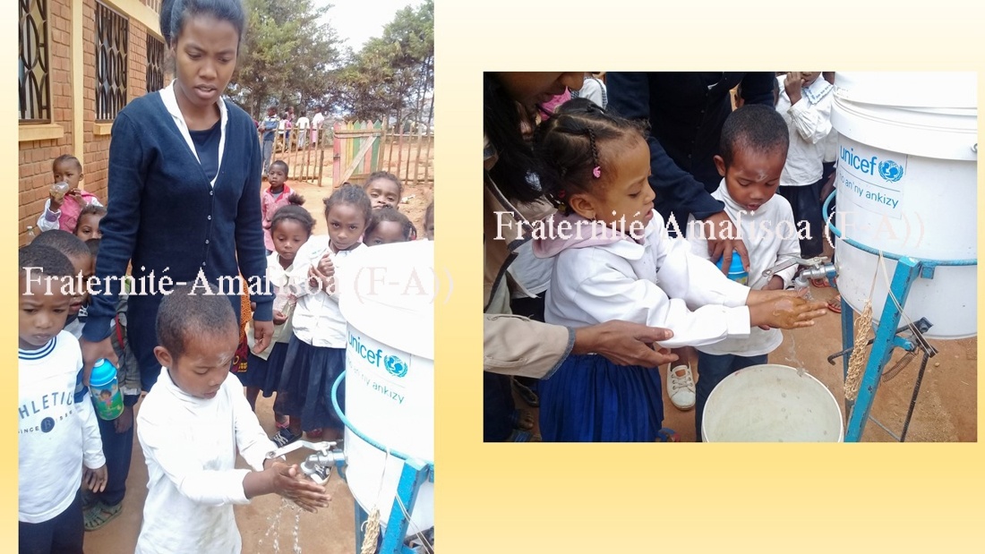 Sensibilisation des maternelles à l'EPP* école primaire d'Ambohijanaka en 2021